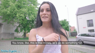 Lexi Dona a kicsike csöcsű tini izgató csajszika pénzért baszik - Pornoflix