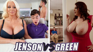 Alura Jenson VS Maggie Green a nagyméretű keblű nevelő anyák pornó válogatása - Pornoflix