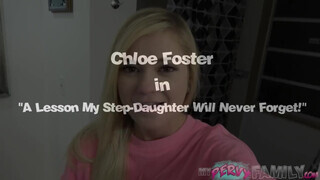 Chloe Foster a kicsike didkós szöszi spiné és a perverz bátyó - Pornoflix