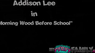 Addison Lee a kicsike keblű szöszi húgi benne van a dugásban - Pornoflix