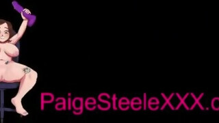 Paige Steele a kövér fiatal csajszi beleül a farokba - Pornoflix