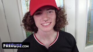 Megdugtam az edzőmet! szerencsés baseball játékos ingyenesen használja kolosszális cickós milfjét!