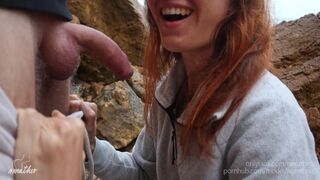 Nyilvános cumizás és gyors pásztoróra a strandon pov-ban