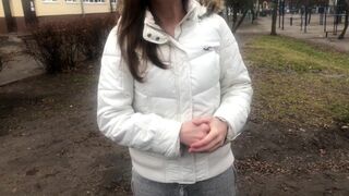 Idegen orálozza és reszeli a pénzért orosz amatőrrel beszélgetve