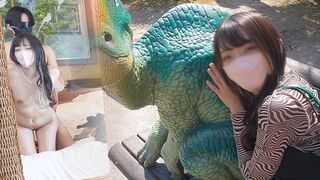 Vad állatkerti randi egy amatőr, nagymellű szépséggel és erőszakos légyott japanese stílusban
