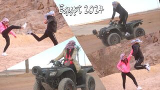 Motor, lyuk és baszás: izgat, ahogy a sínai-sivatagban motorozik egy kerek ribanc, egyiptom 2024