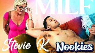 Nookies - Világos Szőke Mostohaanya Stevie K Brutális Leckét Ad Blake Riversnek Pompás Lovaglási Tudásával